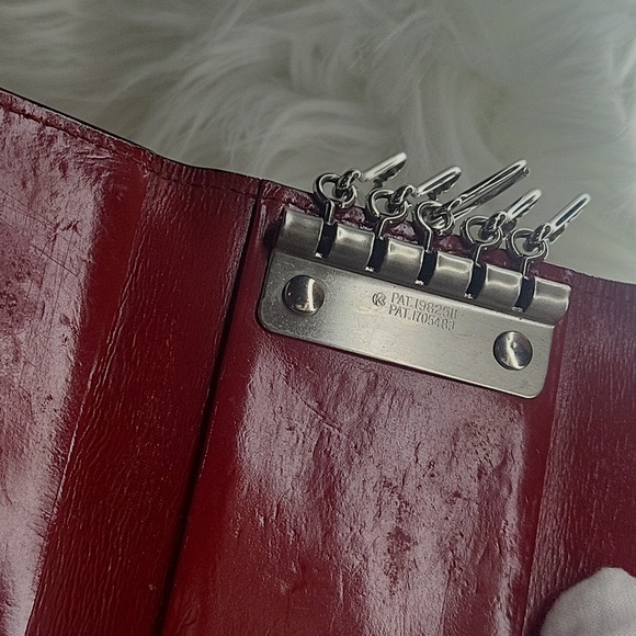 Burberry key holder red case 5 rings - Picture 17 of 17